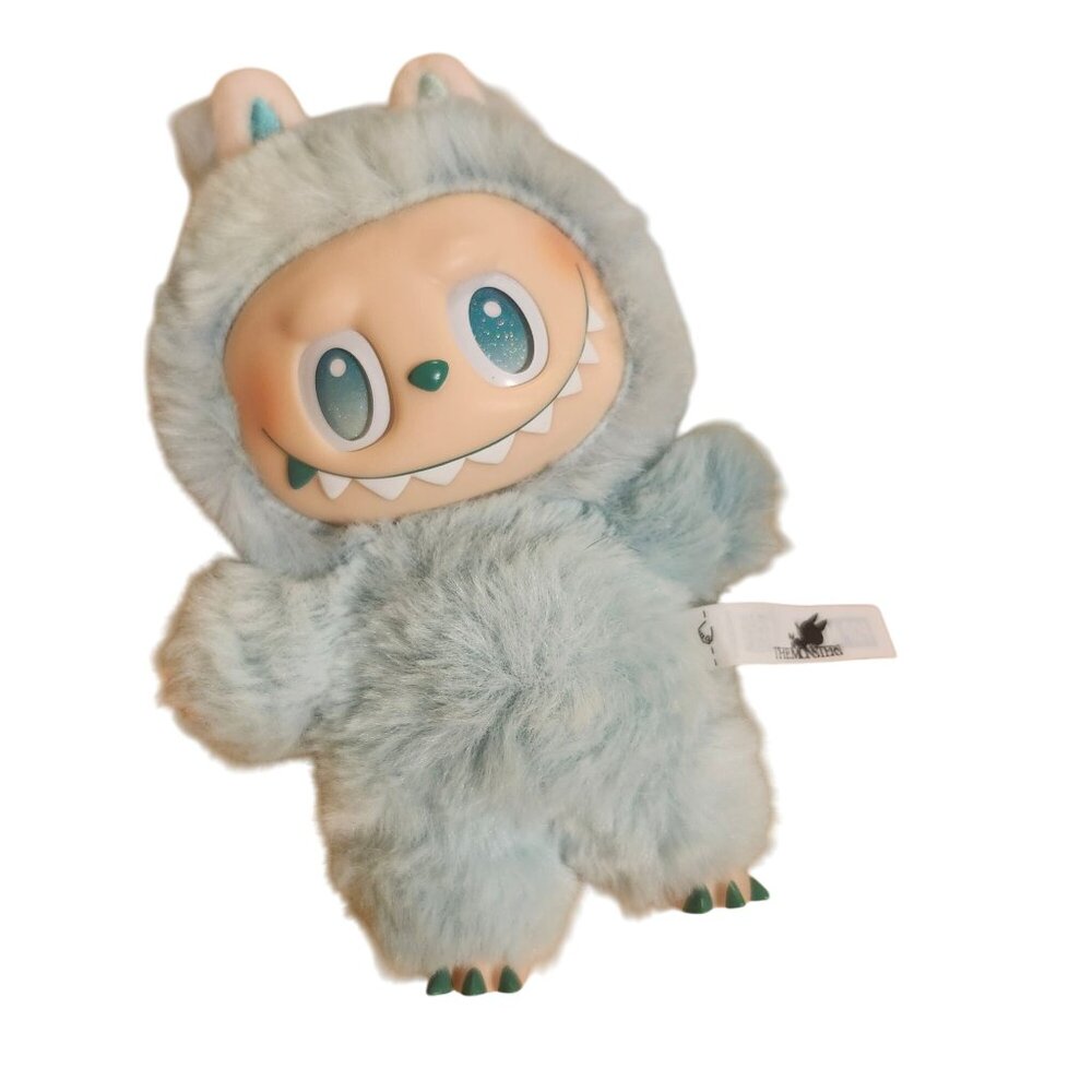 Pop Mart Labubu Big Into Energy Green Serenity Plush The Monsters Authentic - Picture 1 of 9